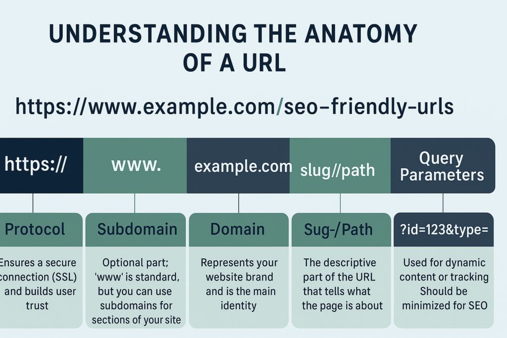 Parts of a URL